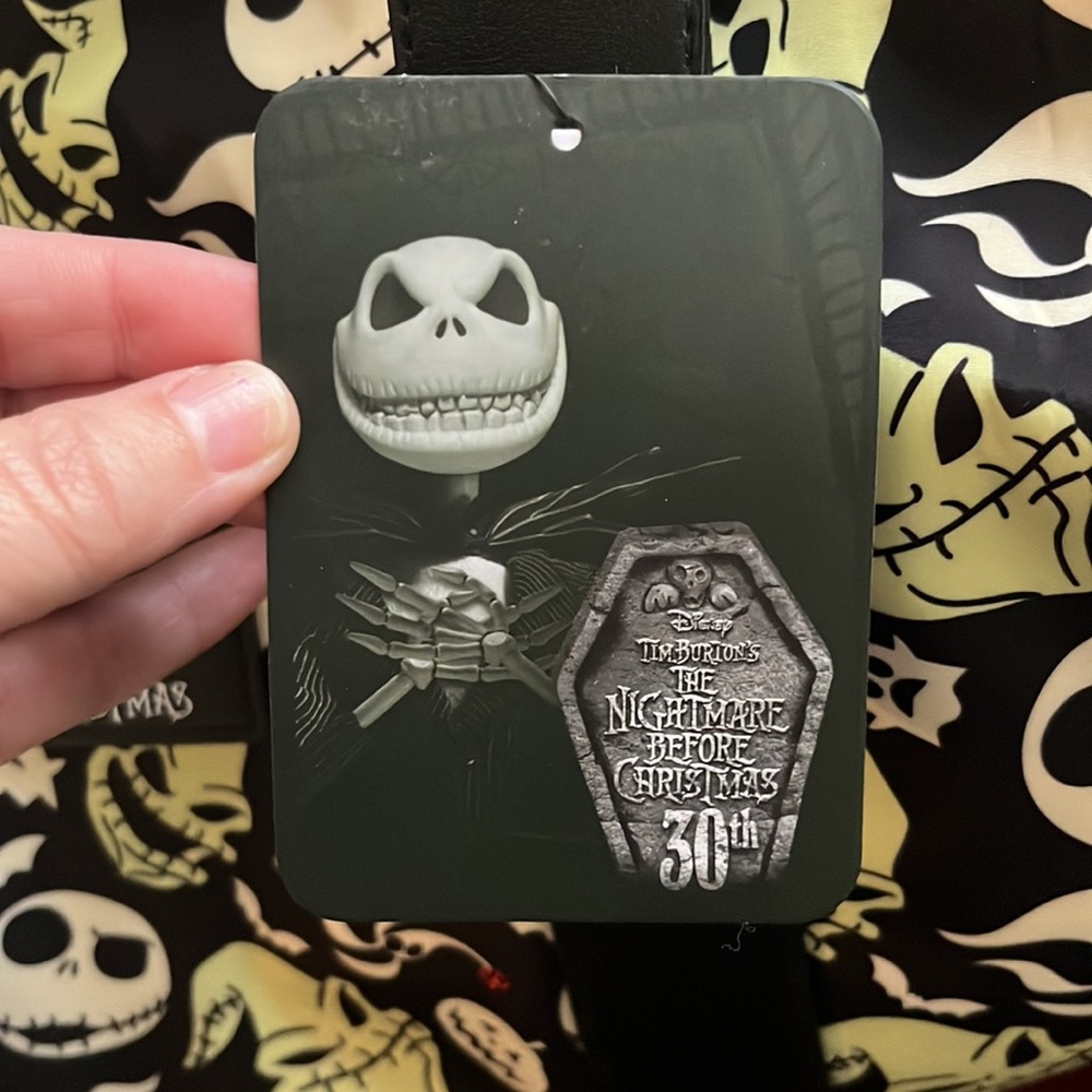 Disneys nightmare before christmas overnight rolling tote travel bag - Picture 10 of 11